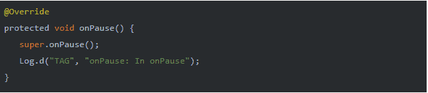 onpause_android